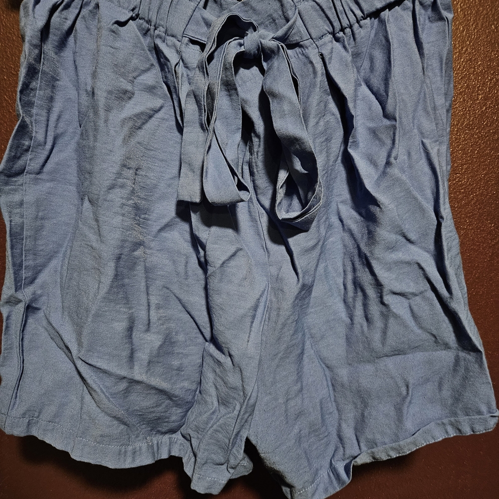 SHEIN High Waist Blue Women's Shorts